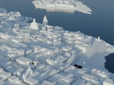 Valletta 3D Model 3D model