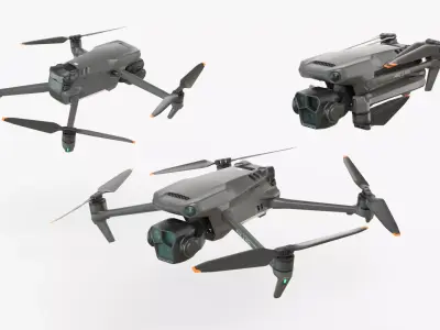DJI Mavic 3 Pro 2024 Drone  3D model