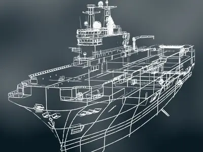 Mistral LHD 3D model