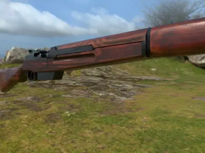 Type 5 rifle 3D model