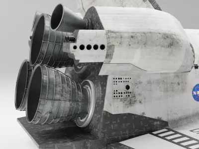 SPACE SHUTTLE DISCOVERY 3D model