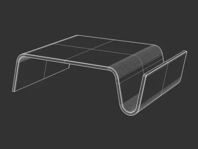  Timber Replica Ceets Bent Coffee Table Model 