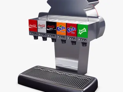 Drinks Dispenser v 1 3D model