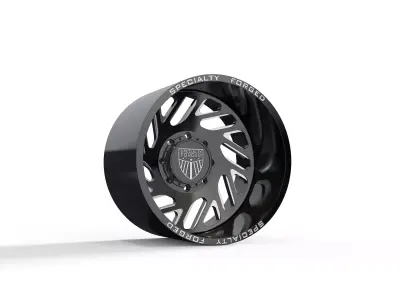 REAR SPECIALITY FORGED D015 WHEEL 3D MODEL 3D model