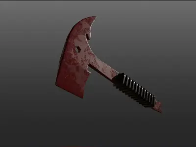  Fire Axe 3D model