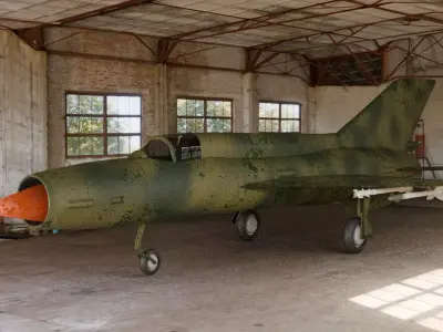 MiG-21 3D model