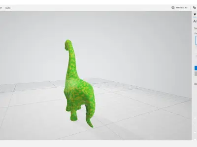 brachiosaurus sculpture - printable toy 3D print model