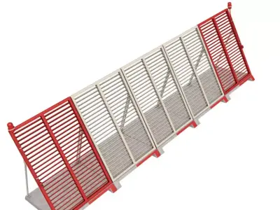 Jet Blast Deflector 3D model