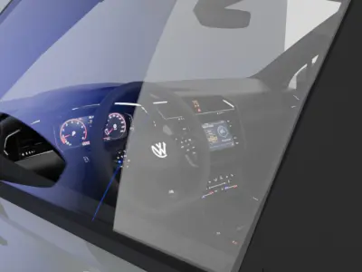 Tiguan r line 2024 3D model