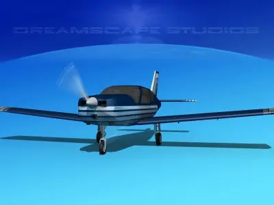 Socata TB-20 Trinidad V04 3D model