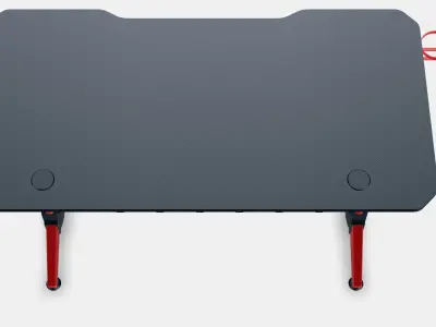 Rapture TEMPLE 200 piros Low-poly 3D model