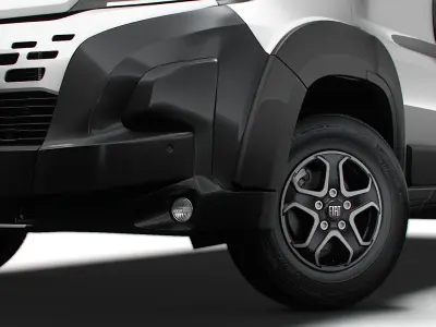 Fiat e Ducato Van L2H1 2024 3D model