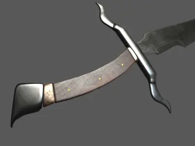 Scimitar 3D model