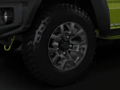 Suzuki Jimny AllGrip 2019 wheel 3D model
