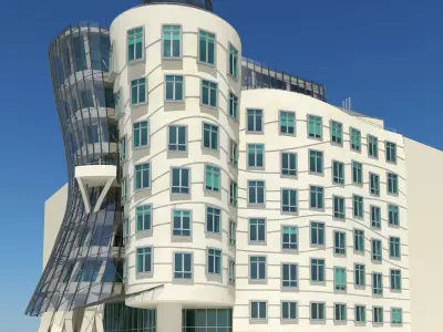Dancing House 3D model