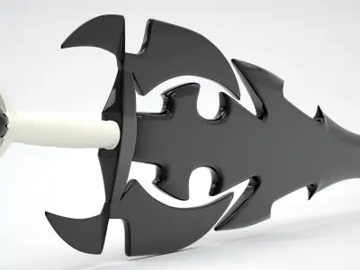 Sword of Darkness Black Steel 3D model