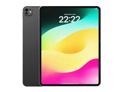 iPad Pro M4 13-inch Wi-Fi 3D model