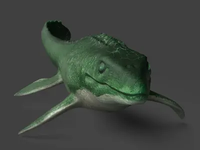 Dinosaur - Mosasaurus 3D model