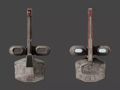 Sienar-Chall Utilipede Transport - Star Wars 3D model