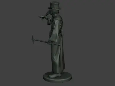 Hans Plague Doctor PDS003 3D print model