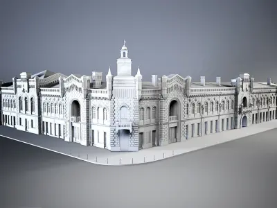 City Prefecture 3D model