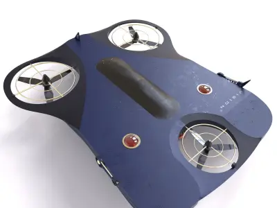 DRONE CONCEPT Free 3D model