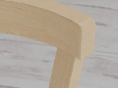 Kids Chair MOCKA Hudson Free 3D model