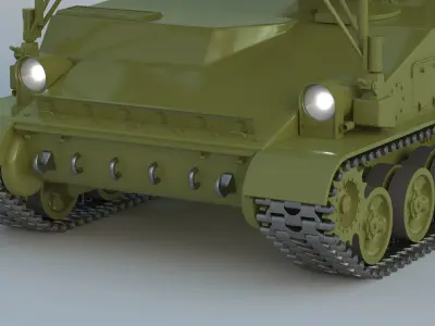 2K11 Krug SA-4 Ganef 3D model