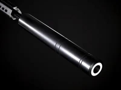 Barret M82A1 PBR Low-poly 3D model