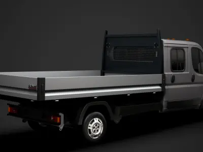 Ram Promaster Cargo Crew Cab Truck 2020 3D model