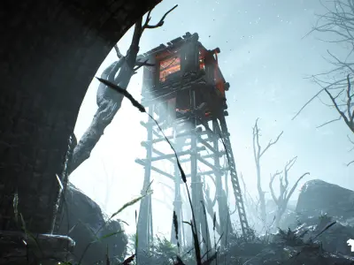 Siege of Ponthus Environment Low-poly 3D model