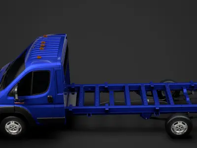 Ram Promaster Truck Single Cab 4300 WB 2020 3D model