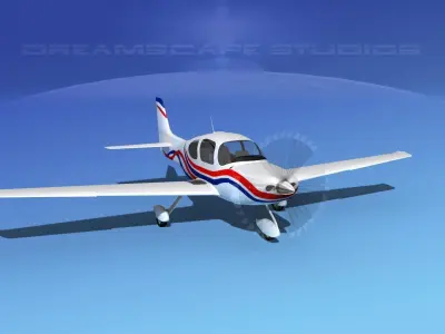 Cirrus SR22 V11 3D model
