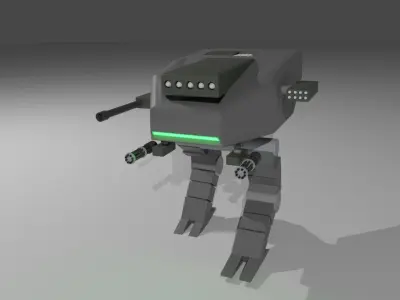 Mech M001 3D model