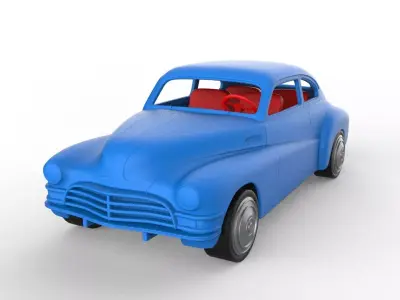 Buick Roadmaster 1942 Classic Car 3D print model