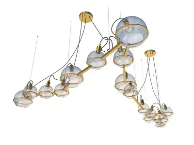 Chandelier Pisces SKU 20892 Free 3D model