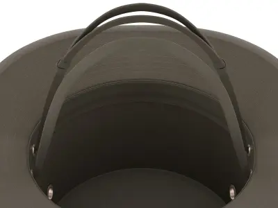 Wanderer Hat Low-poly 3D model