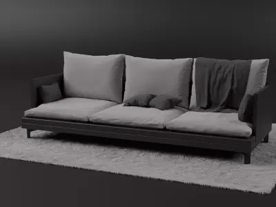Couch Free Free 3D model