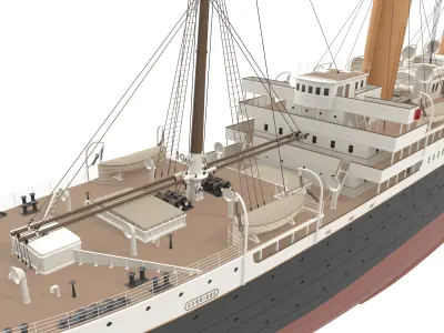 Steam Liner 3D model