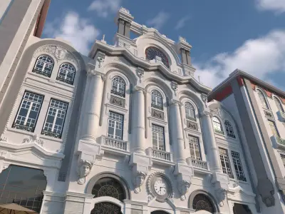 Curia Palace 3D model