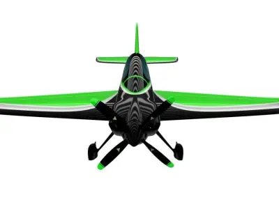 GB1 GameBird Aerobatic Aircraft Miniature 3D model