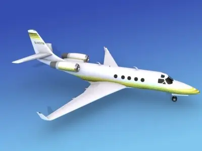 IAI Astra Jet V11 3D model