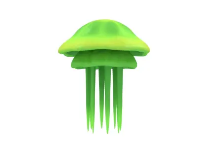 Jellyfish Green 3D model