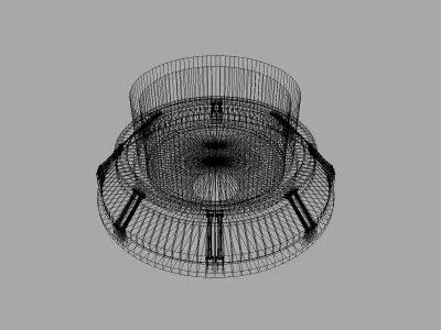 STAND BASE 04 3D model