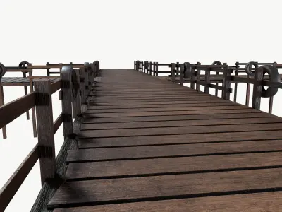 Fishing Harbor 3D model