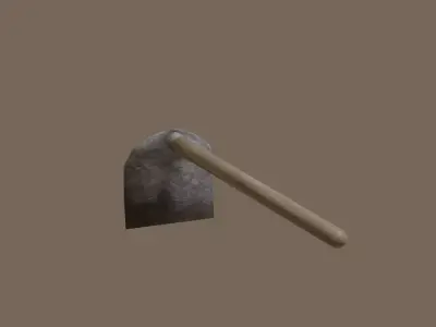 Spade for diging Texture