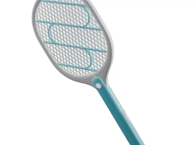 Electric Mosquito Swatter 3D Model 3D model