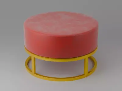 Ottoman Free 3D model