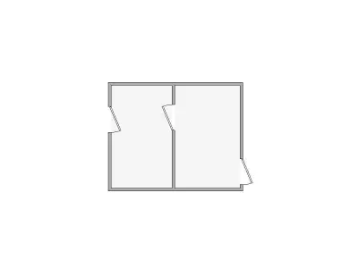 Commercial Interior Sketch - 1-250 SF - Xactimate - Matterport 3D model