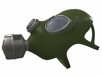 Gas Mask 09 3D model